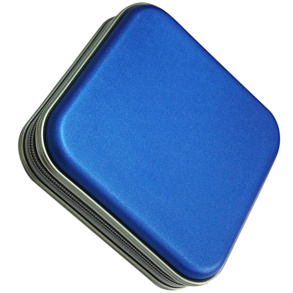 

40 Capacity Cd Storage Case Portable Lightweight Zipper Holder Large Capacity Disc Storage Bag Car Home Travel Dvd Organizer