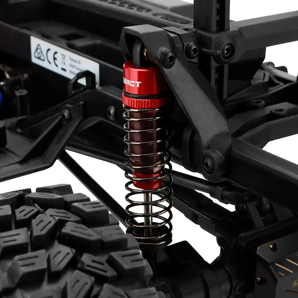 GLOBACT 1:10 RC Shock Absorber Oil Adjustable RC Damper Set for 1/10 RC Crawler Car Axial SCX10 TRX4 D90 Upgrades Parts