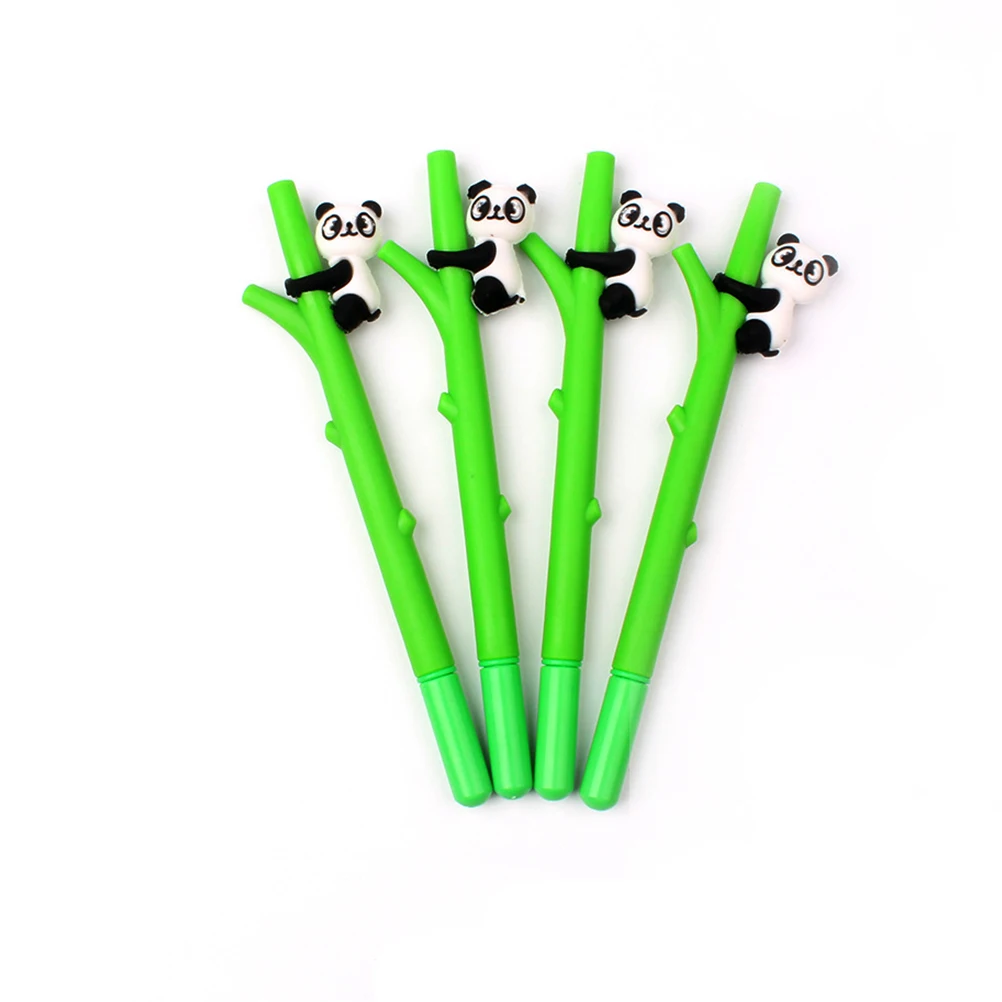 

16pcs Student Gel Pens Cute Cartoon Writing Pen Kids School Supplies Office Stationery Black Refill