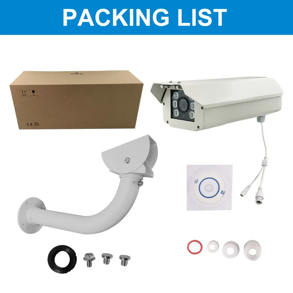 150km/h high speed Automatic ANPR lpr camer for License Plate Recognition