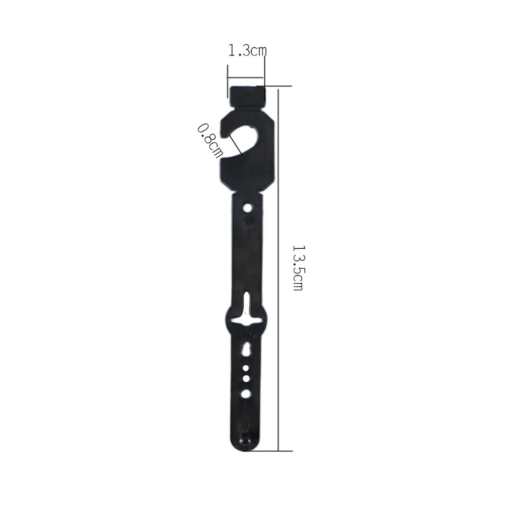 

200pcs/lot Plastic Package Display Hanging Clip Buckle Clasps PP Leather Belt Products Garments Accessories Pegs Hooks