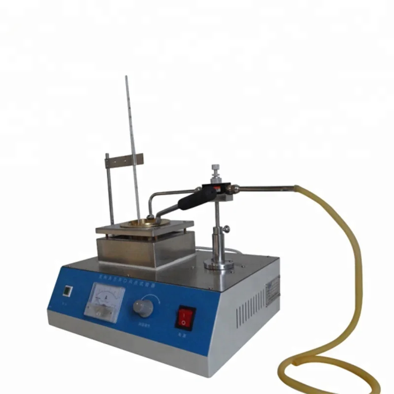 

ASTM Standard Cleveland Flash & Burning Point Apparatus Closed Cup Flash Point Tester