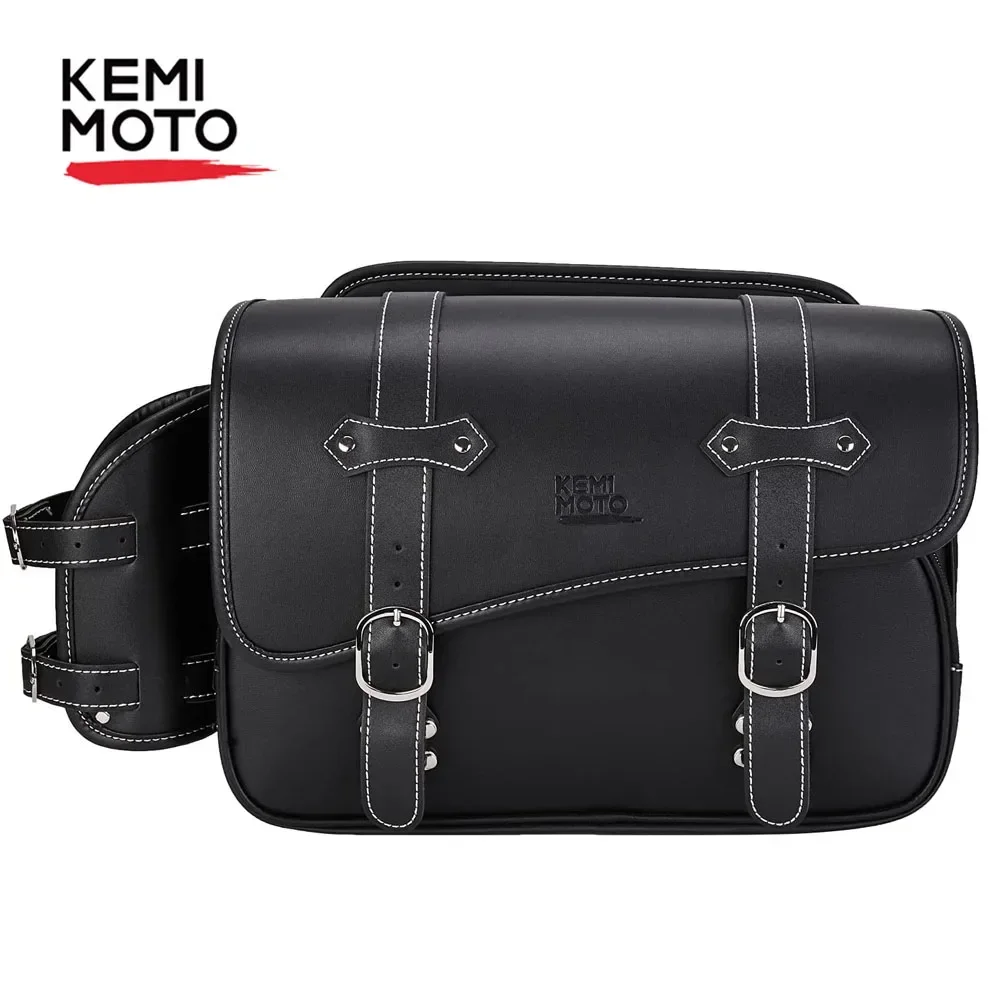 Motorcycle Bag Waterproof Saddlebag PU Side Tool Bags For Honda Rebel 1100 DCT For Rebel 250 300 For Rebel 500 CMX500 Saddle Bag