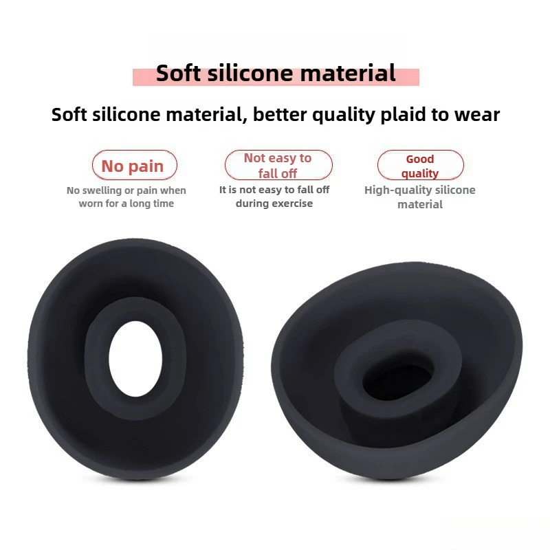 

For Edifier Zero ProTWS Earbuds Comfortable Ear Caps Anti Slip Design Noise Reduction Perfect Fit Replacement Silicone Ear Tips