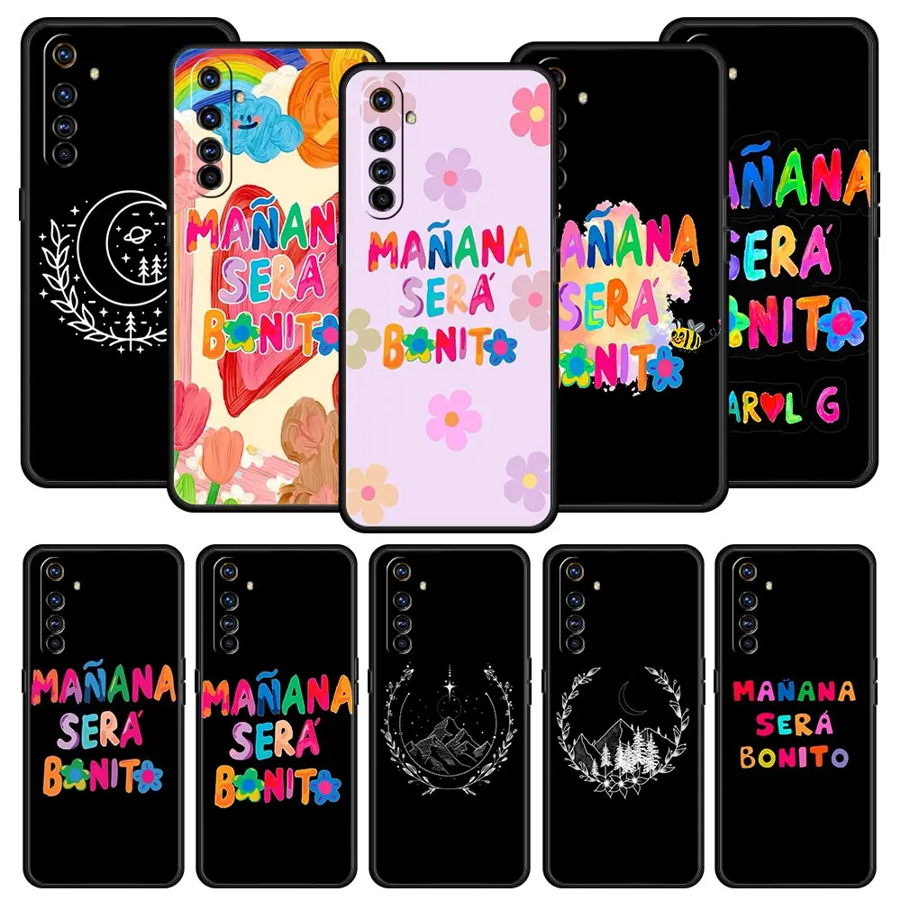 Letter Print Kangaroo Phone Case For Realme 12 11 10 9 8 5G 7 6 GT5 GT3 GT2 Pro Plus C21 C11 C25 C35 GT Neo 2 3 3T 5 Soft Cover