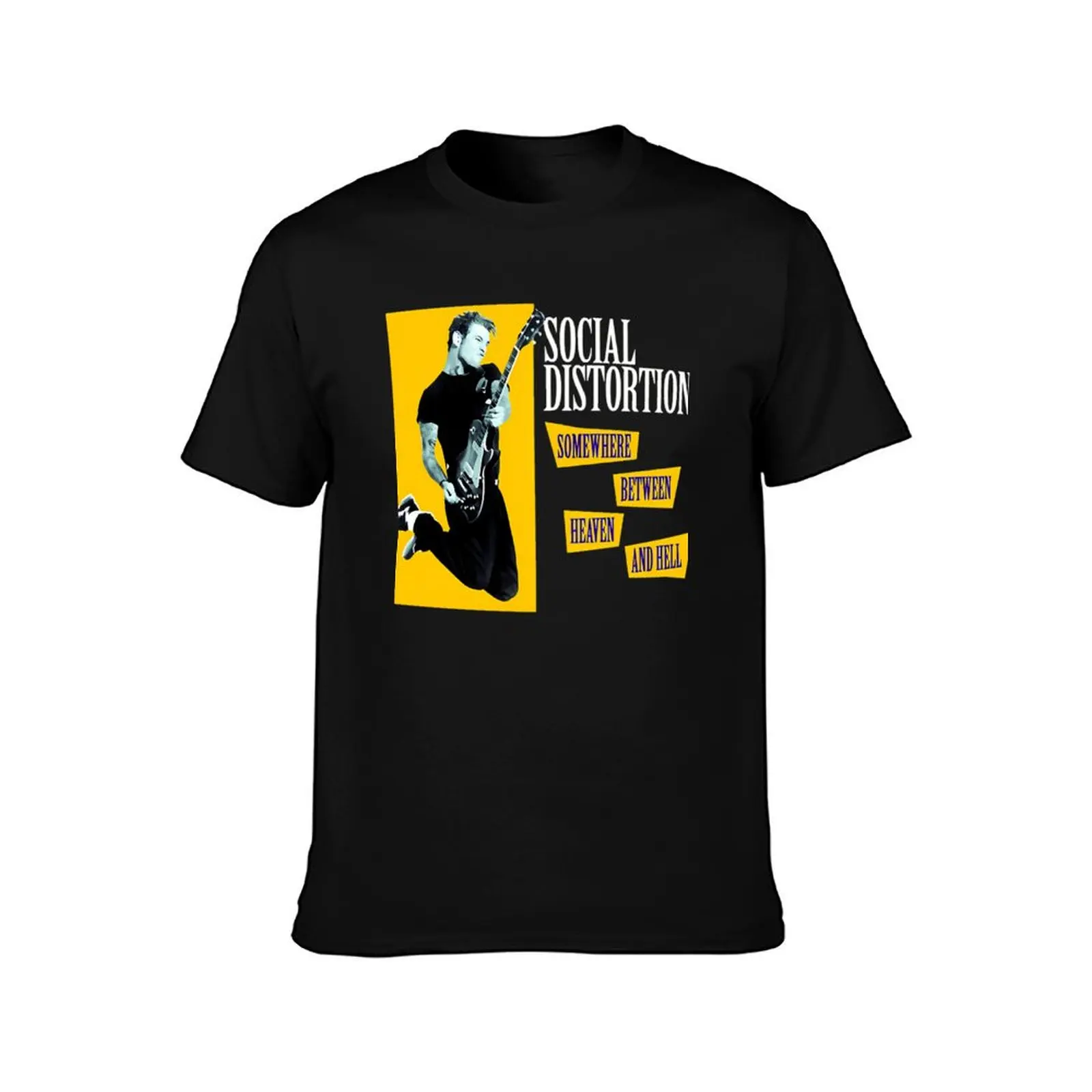 somewhere between heaven and hell T-Shirt Worker Basic Short Sleeve Tee T-Shirt
