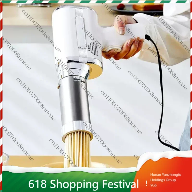 Handheld Portable Home Noodle Maker Fully Automatic Compact Electric Noodle Maker For Making Thin and Wide Noodles