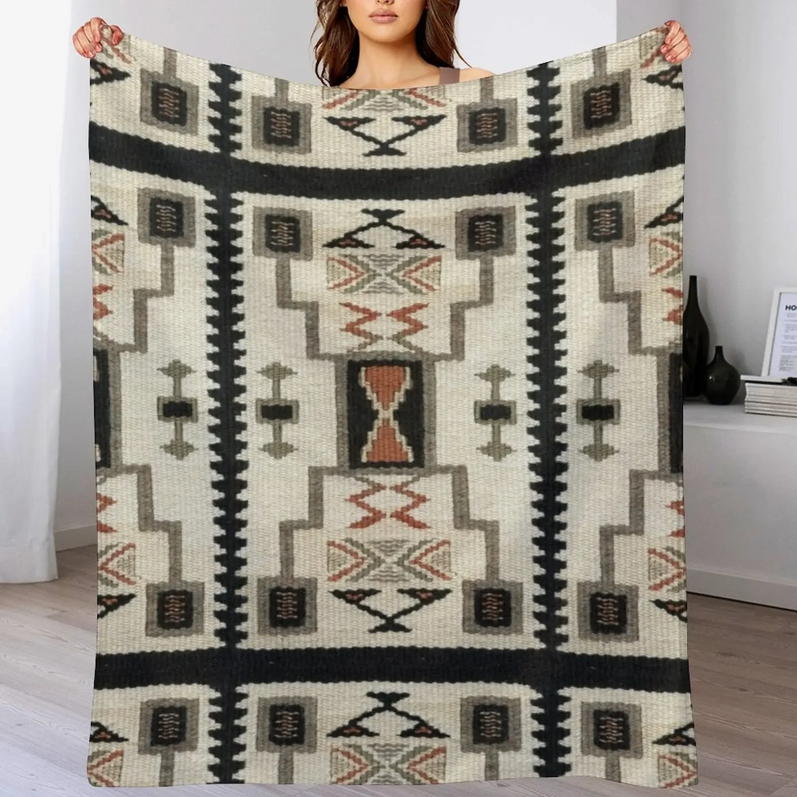 Storm Pattern Throw Blanket Soft Warm Blanket Gift for Grandparents