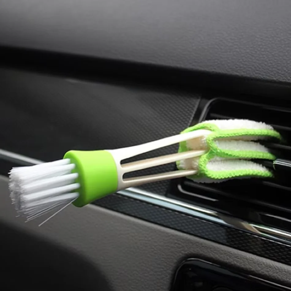 Auto Car Brush Cleaning Tool Auto Air Conditioner Vent Blinds Cleaner Interior Cleaning Keyboard Blind brush Car accessories