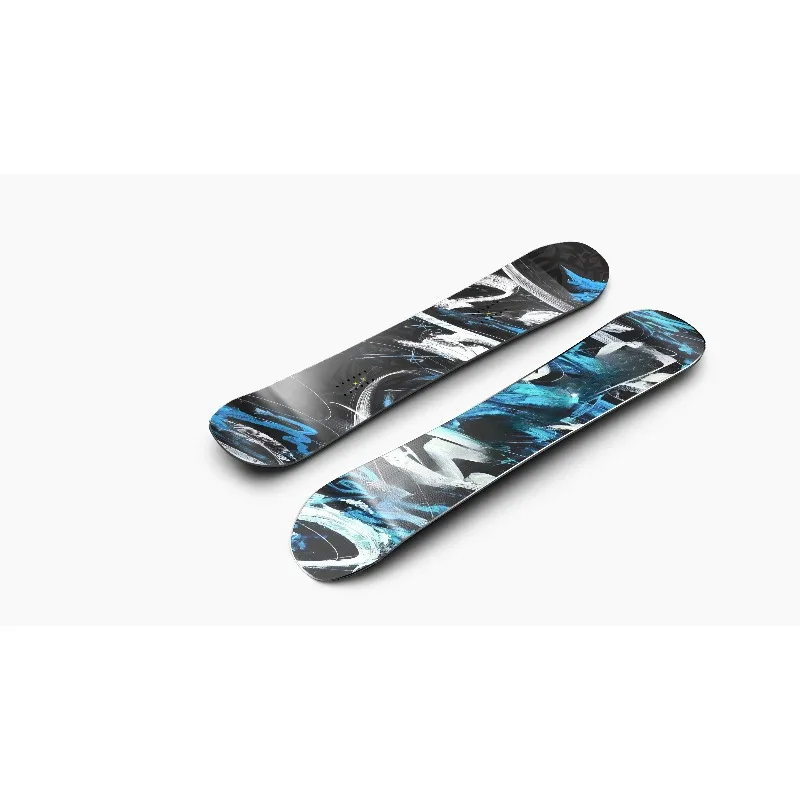 Factory Wholesale Traditional Camber Customized Logo Snowboard Poplar Wood Carbon Fiber for Adult