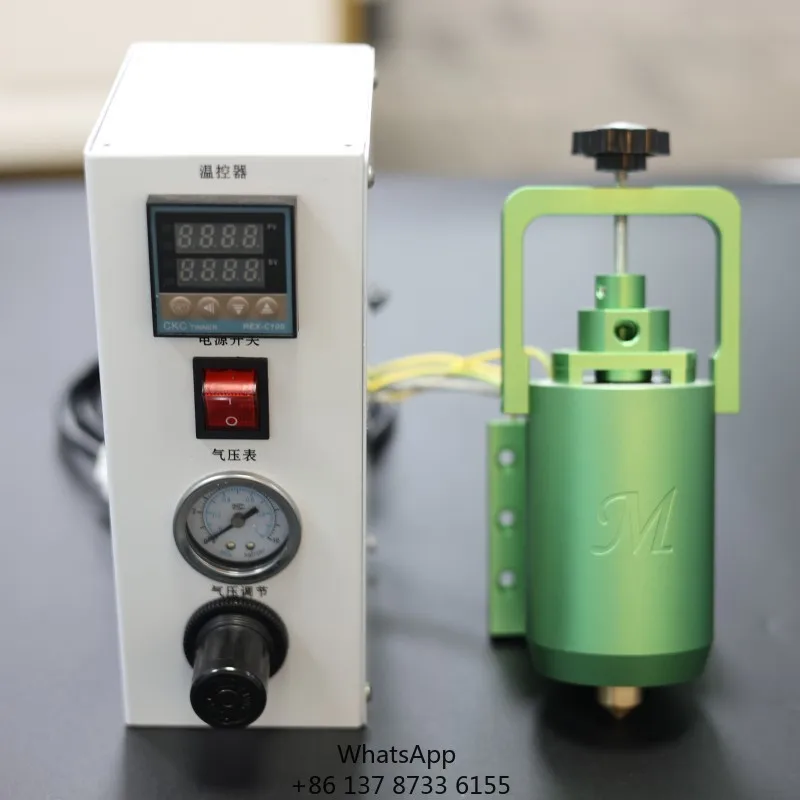 

30ml Automatic Accessories Glue Dispensing Machine With Temperature Control Pur Hot Melt Glue Head Service Equipment