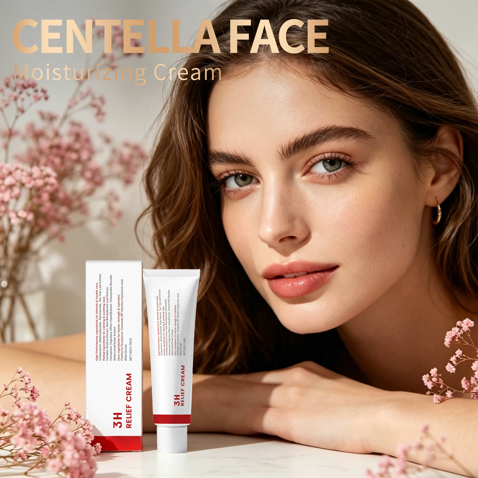 Nuevo Humectante Facial con Colágeno, Reafirmante, Iluminador, Suavizante de Líneas Finas y Arrugas Profundas, Prebase de Maquillaje Coreana para el Rostro