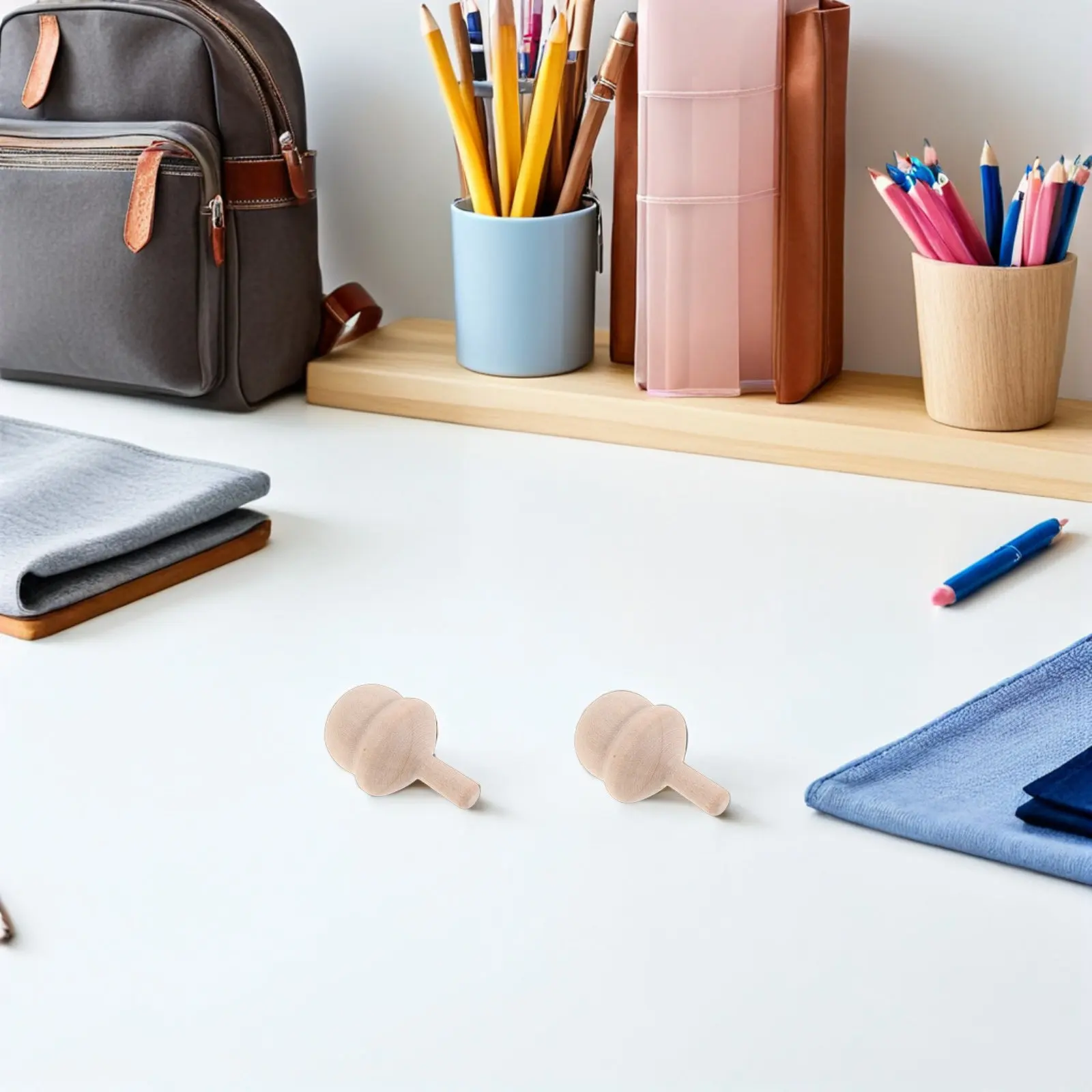 10 stuks houten tolletjes onbewerkt blank hout DIY schilderen Montessori STEM knutsel verjaardagsfeestje cadeautjes houten gyroscopen speelgoed