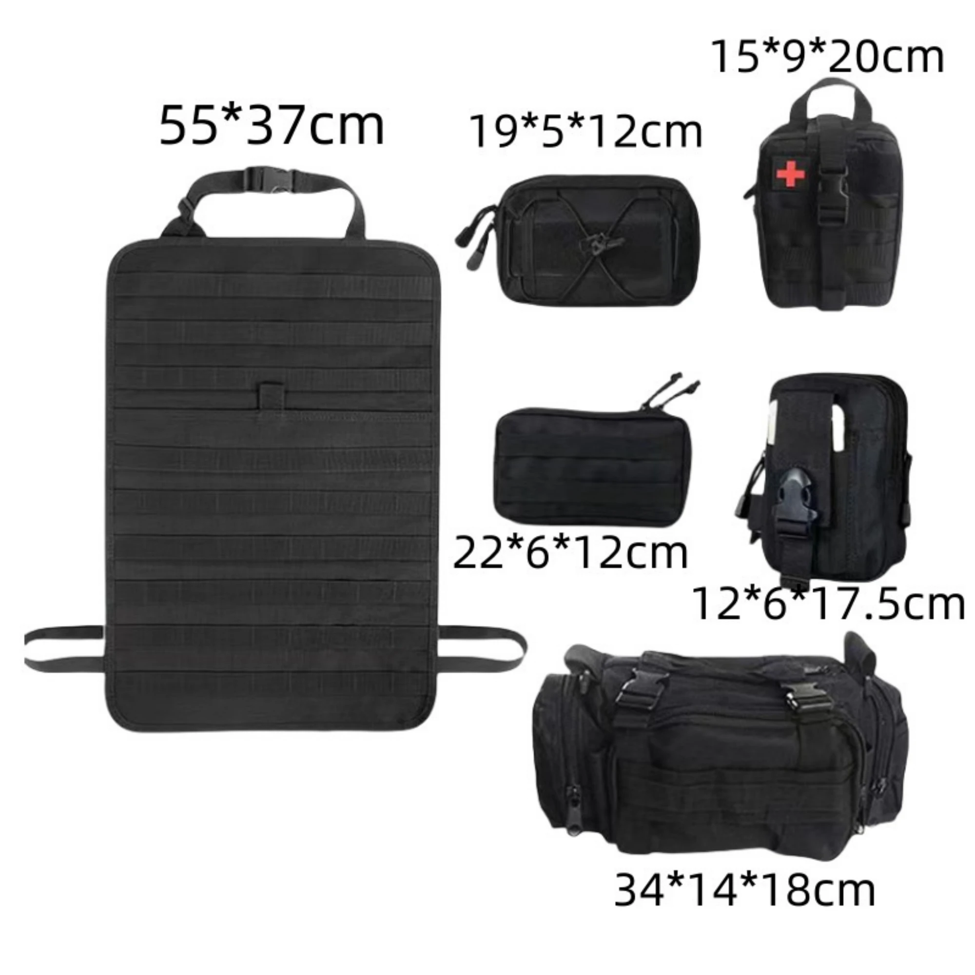 Car Backseat Hanging Bag, Tactical Accessory Organizer, Self-Driving Hunting Outdoor Storage Bag Classified Storage Bag image 6