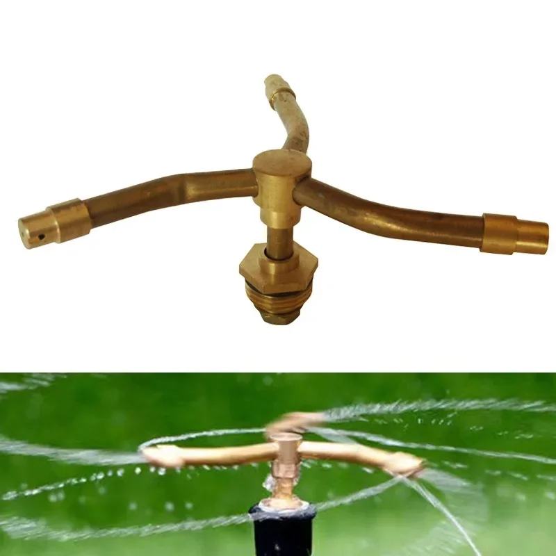 

2/3/4Arms Rotating Sprinkler Brass, fire protection, large area coverage 360 degree rotation,suitable for garden lawn irrigation