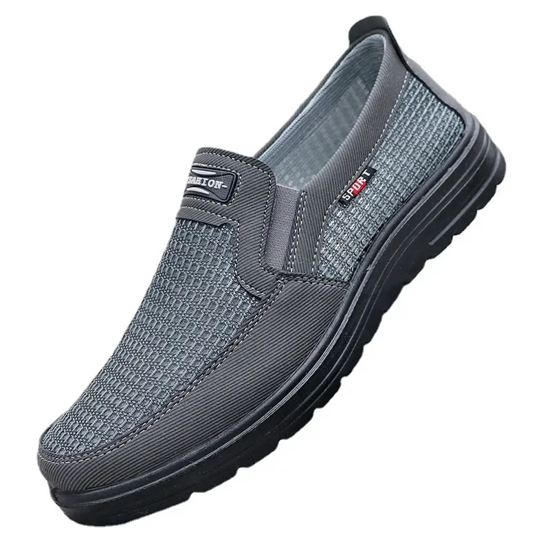 Zapatos informales ligeros para Hombre, zapatos de lona, mocasines antideslizantes resistentes al desgaste para Hombre, zapatos cómodos y transpirables para conducir, Zapato para Hombre