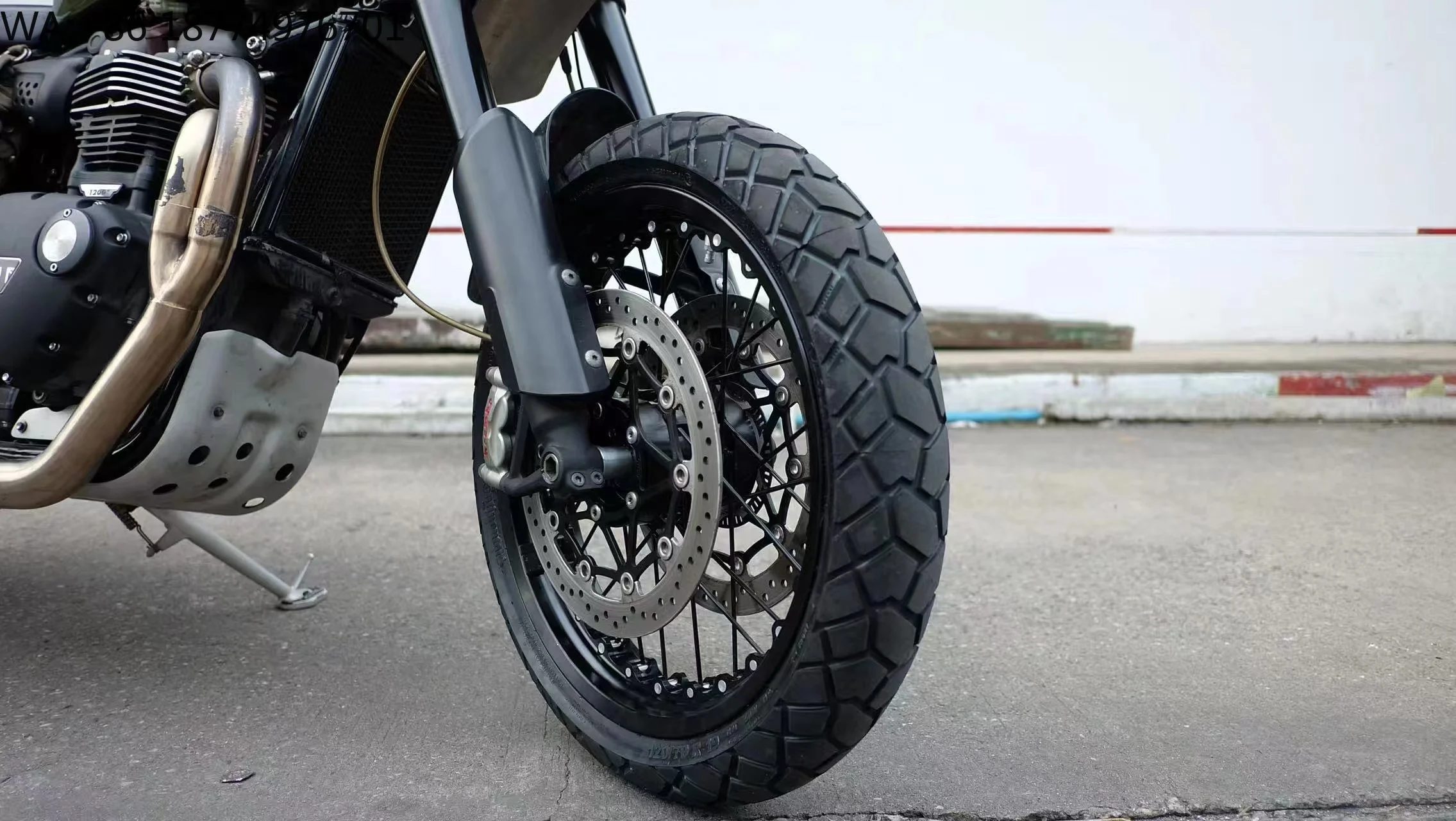 Aluminum Alloy Motorcycle Wheels Rim Accessories Front & Rear Wheel for TRUIMPH SCRAMBLER 1200 Models