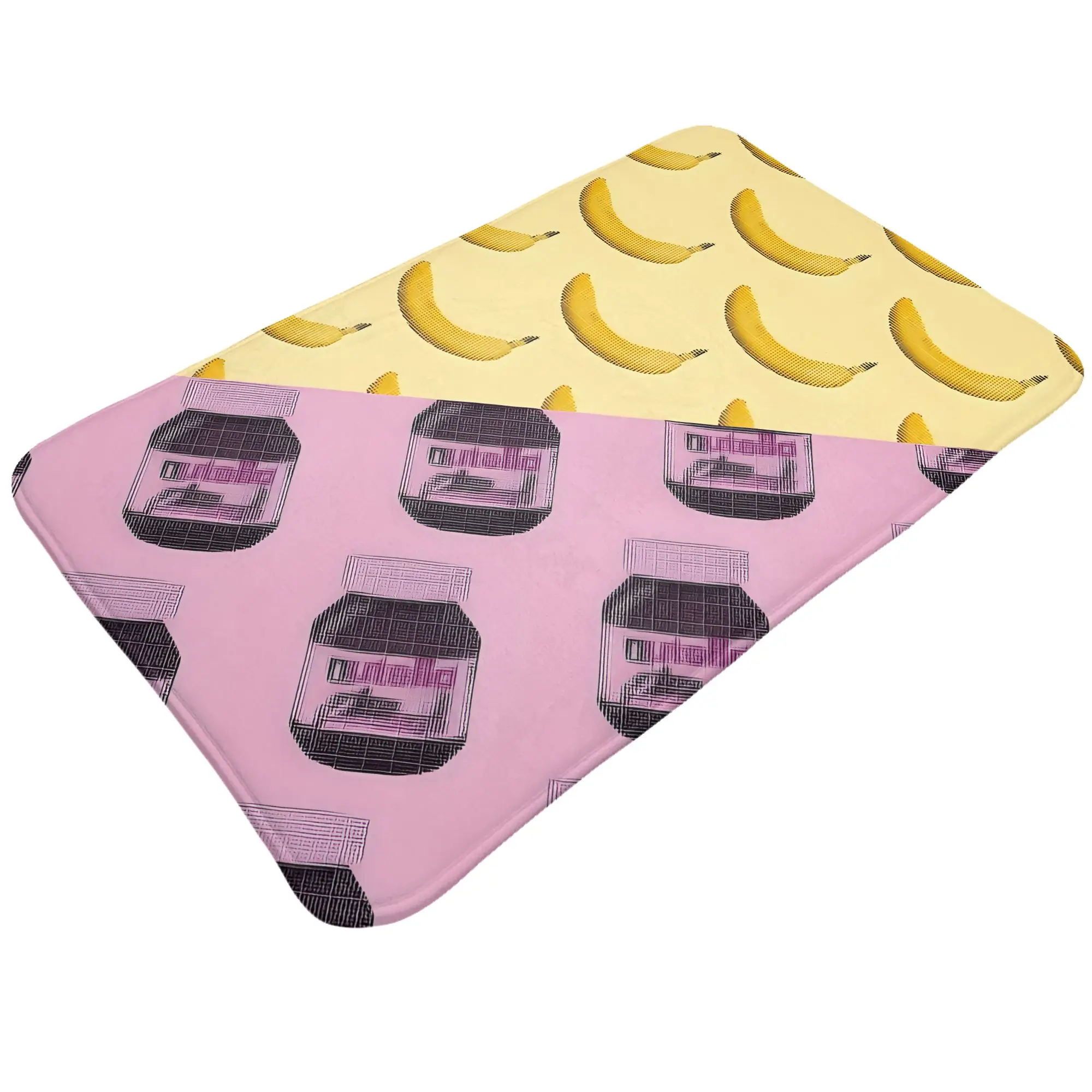 Pop Nutella Decorations Bath Mat Nutella Doormat Living Room Carpet Entrance Door Rug Home Decoration