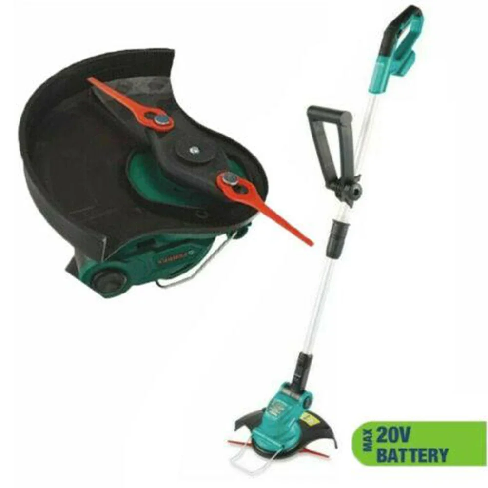 알디 페렉스 FAR 20-1 용 플라스틱 예초기 블레이드, 무선 잔디 스트리머, 정원 도구 액세서리, 95mm, 20V, 40V, 10 개, 20/30 개