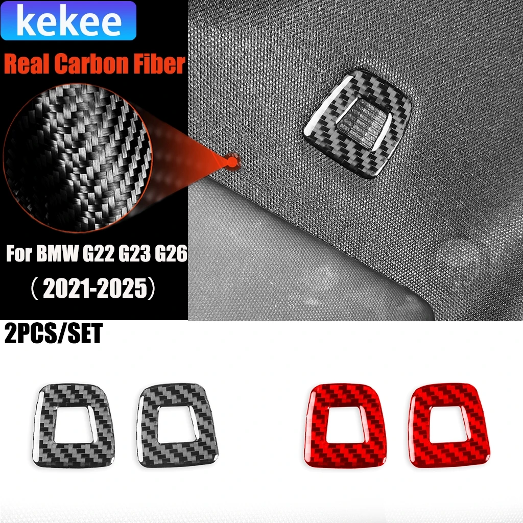 

Carbon Fiber Car Accessories Roof Vent Modified Interior Cover Sticker For BMW 3/4 Series 4 Door G20 G28 G22 G23 G26 2021-2025