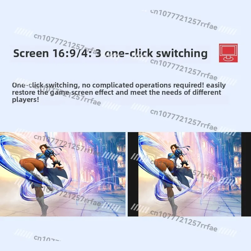 Home Arcade Game Machine Portable Folding Portable Double Screen Joystick All-in-one Machine