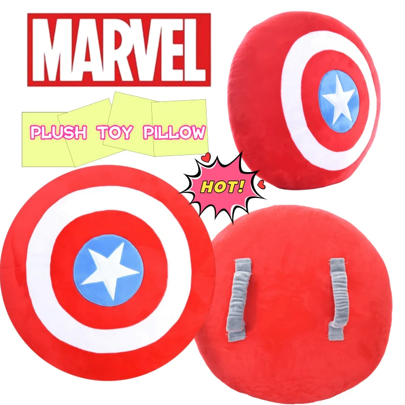 

New The Avengers Captain America High-value Creative Plush Toy Doll Cartoon Sofa Comfortable Cushion Student Dormitory Pillow