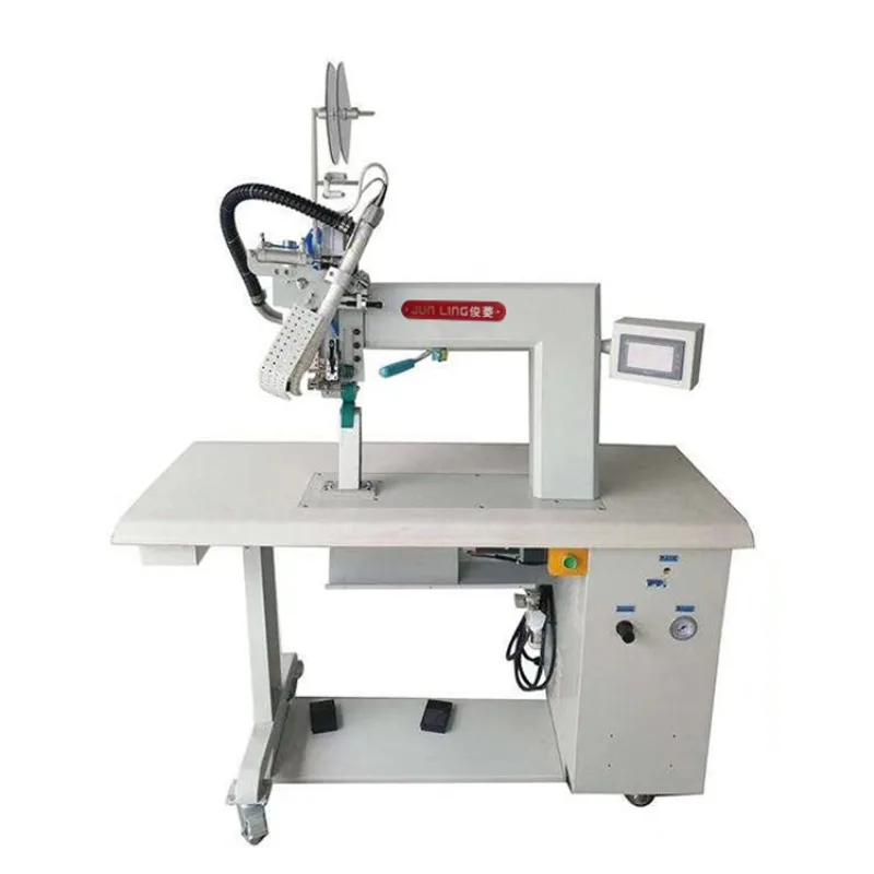 

Sewing machine Waterproof sticker hot melt seamless gluing machine