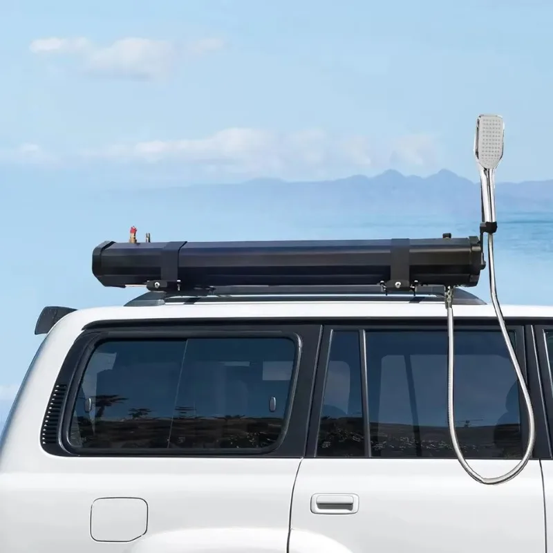 Réservoir d'eau pour toit de voiture 18L/20L/30L, douche solaire économique en PVC pour camping en extérieur, douche de route
