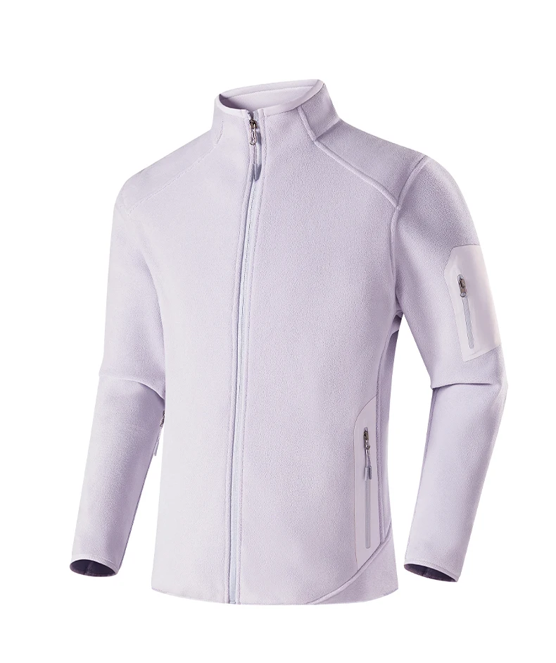JNLN Herren Damen Winter Fleecejacke Outdoor Winddichte Thermojacke Unisex Wander-, Camping-, Kletter- und Sportjacke – Detail 20