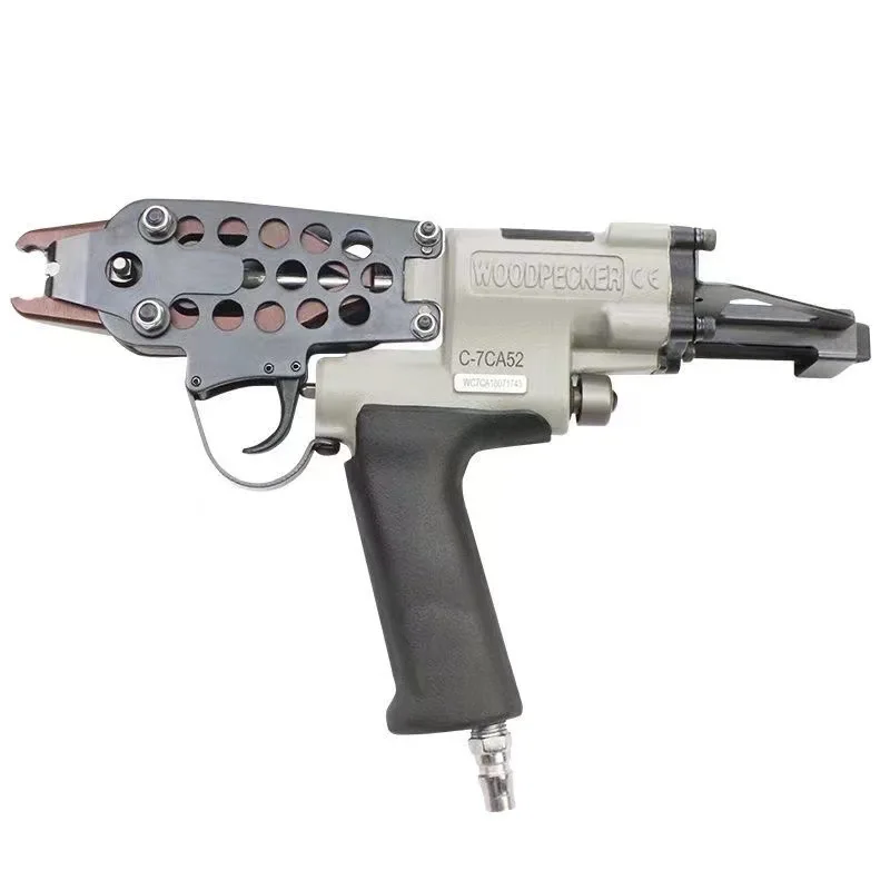 

Clinching Tool C Clip Ring stapler Air Nailer Hog Ring Plier for Wire Cage Car Seat Spring Mattress bed