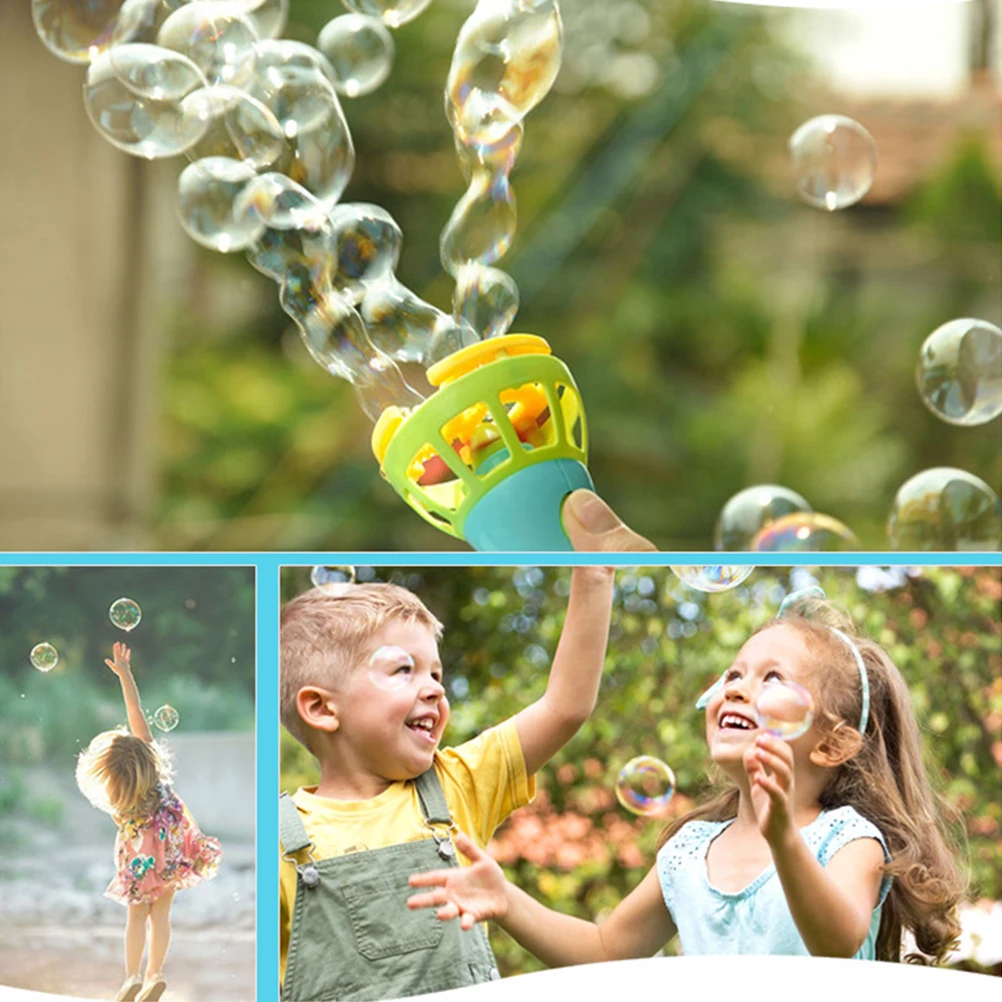 

Electric Fan Bubble Kids Bubbles for Children Kit Toy The Blowing