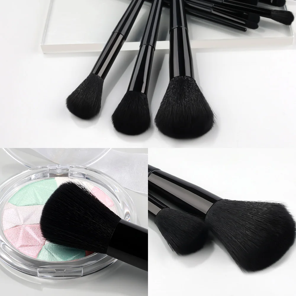 14-29 pièces ensemble de pinceaux de maquillage professionnel doux moelleux taches correcteur brosse femmes yeux cosmétique mélange détail maquillage trousse à outils