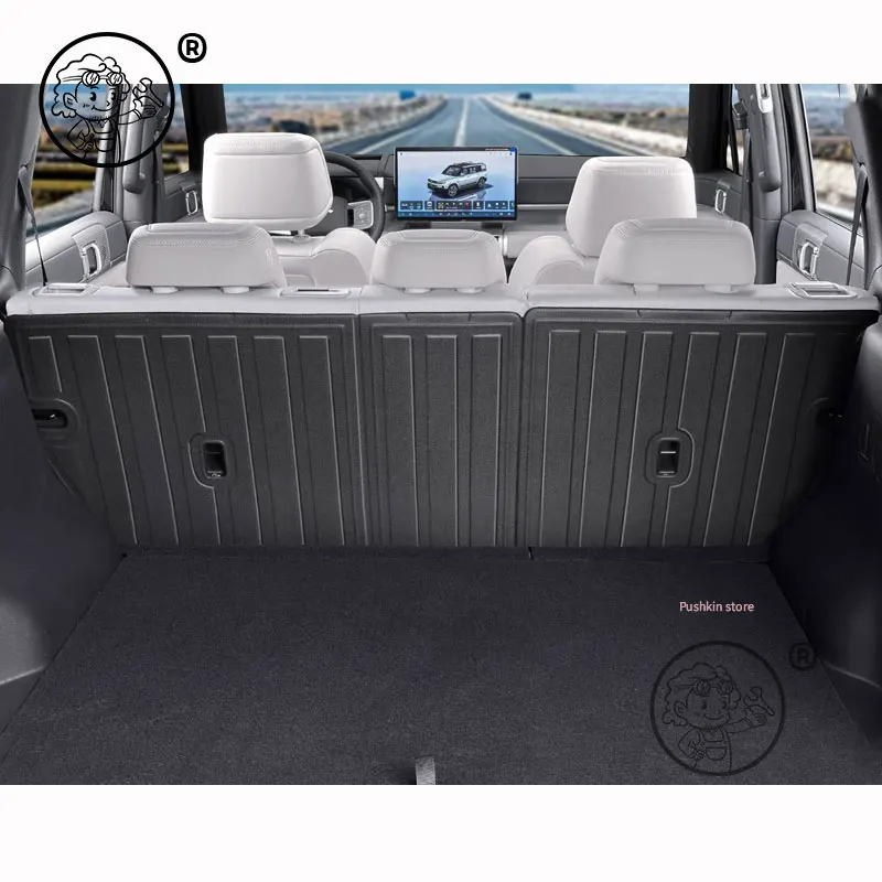 Picture 6: For BYD Leopard 7 Titanium 7 2025 2026 Car Trunk Mats TPE Rear Boot Cargo Waterproof Trunk Carpet Storage Pad Protector Mats