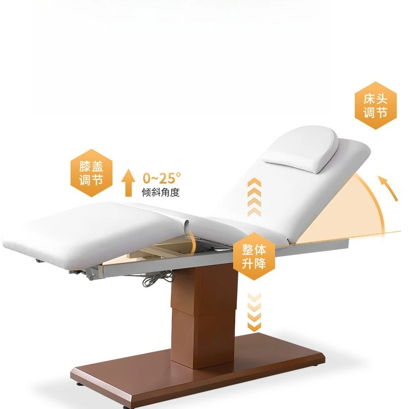 

Electric bed Grooming bed Massage Full electric adjustment Massage Lifting physiotherapy Beauty