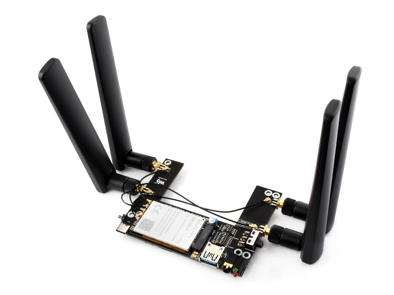 Waveshare 5G Module for Jetson Orin: Includes RM520N-GL, NSA/SA & GNSS Positioning