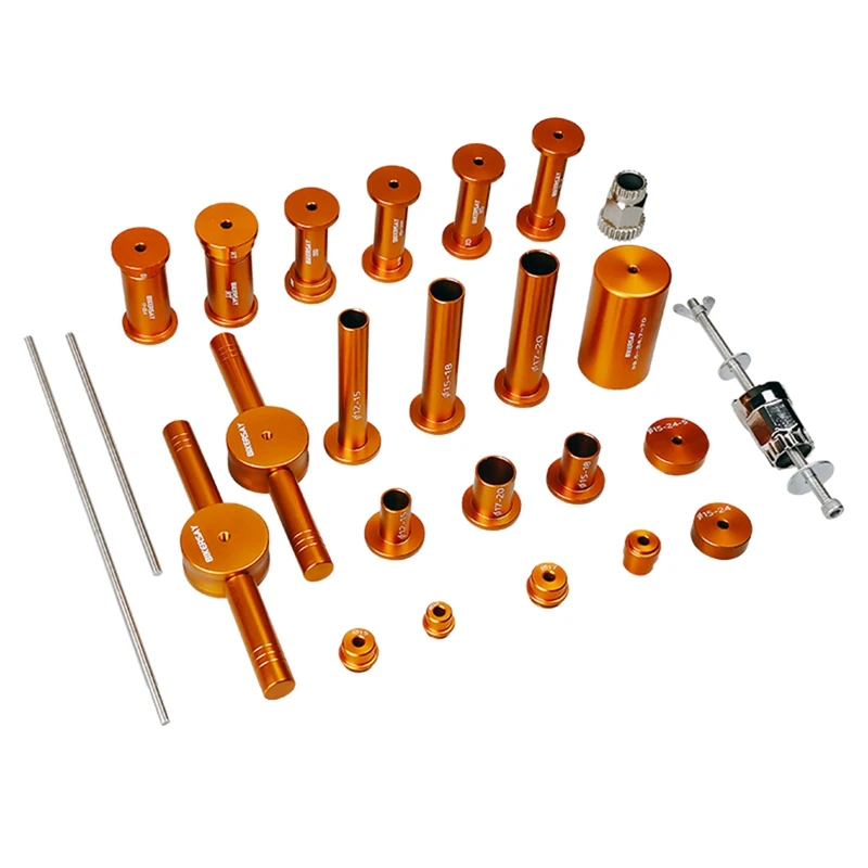 

BIKERSAY Road Bike Hub Bearing Installation Removal Tool Kit Bicycle Bottom Bracket Hub Installation Removal Tool For XD DT350