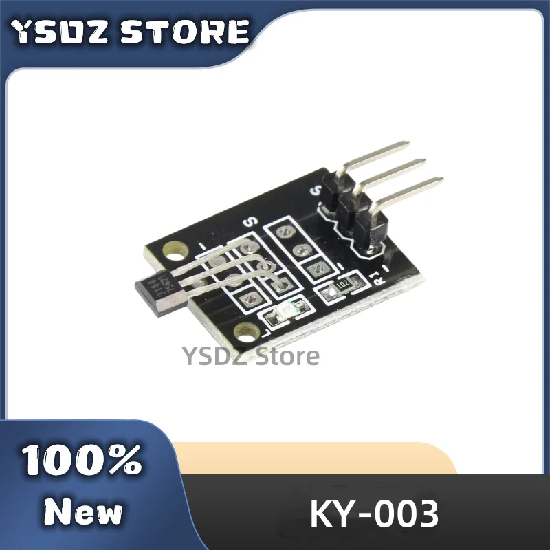 10PCS/LOT Hall magnetic sensor module KY-003 in stock Fast Shipping