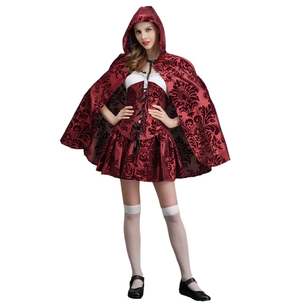 

Halloween Adult Sexy Little Red Riding Hood Costume