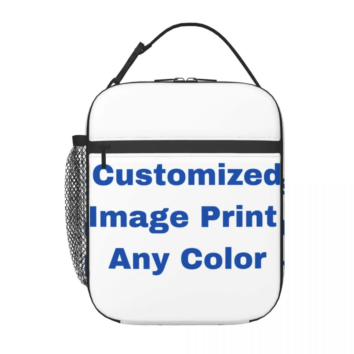 

Customized Image Print Lunch Bag Casual Lunch Box For Girls Travel Insulated Cooler Bag Oxford Print Thermal Lunch Bags