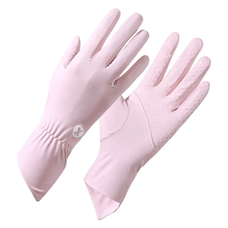Summer Gloves Sunscreen Ladies Fishing Outdoor Driving Cycling Fitness Touch Screen Cool Flip Quick Dry Breathable