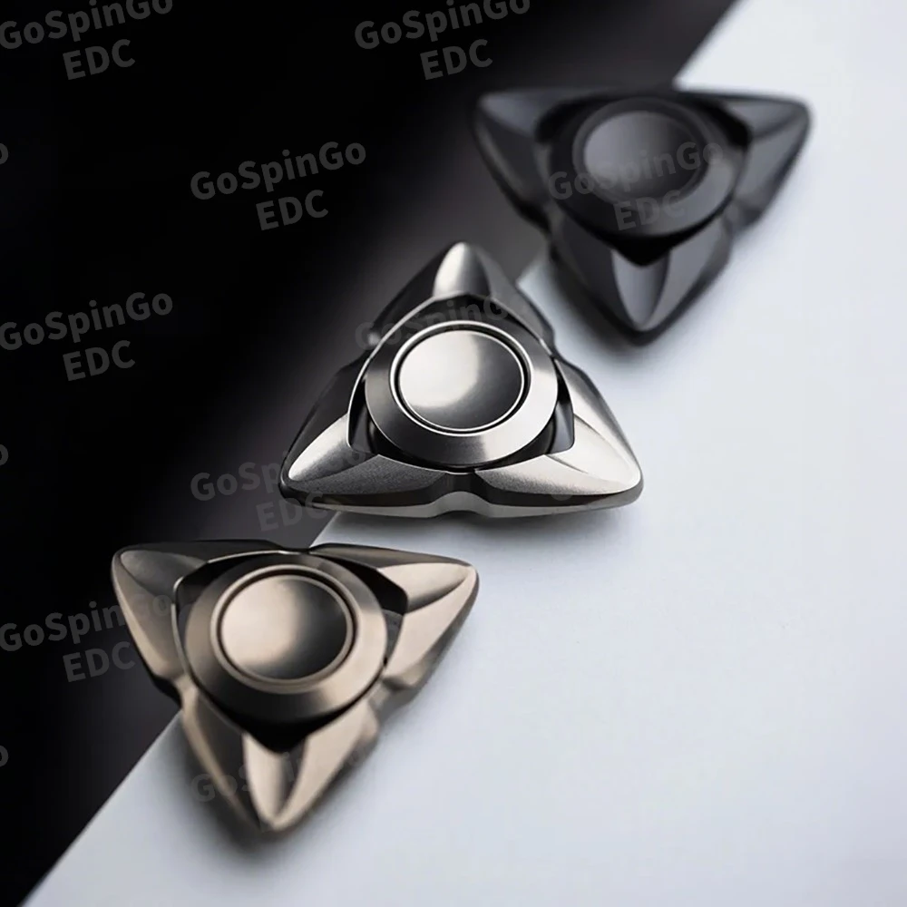 Fairy Works EDC Mave1.1 Fidget Spinner Stressabbau-Spielzeug Zappelspielzeug für Erwachsene Dreiblattiger Fidget Spinner Originaldesigns