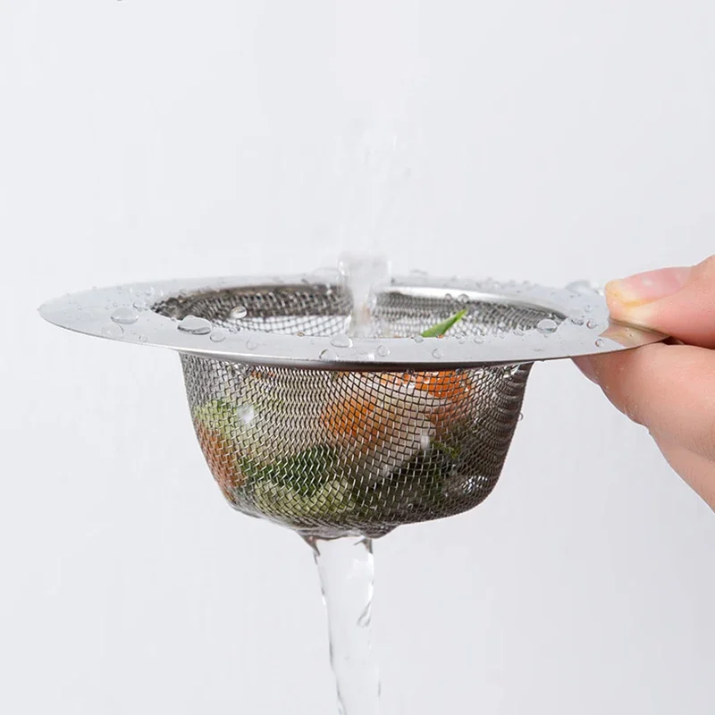 2pcs Kitchen Sink Strainer, Stainless Steel Sink Drain Strainer, Food Catcher image 4