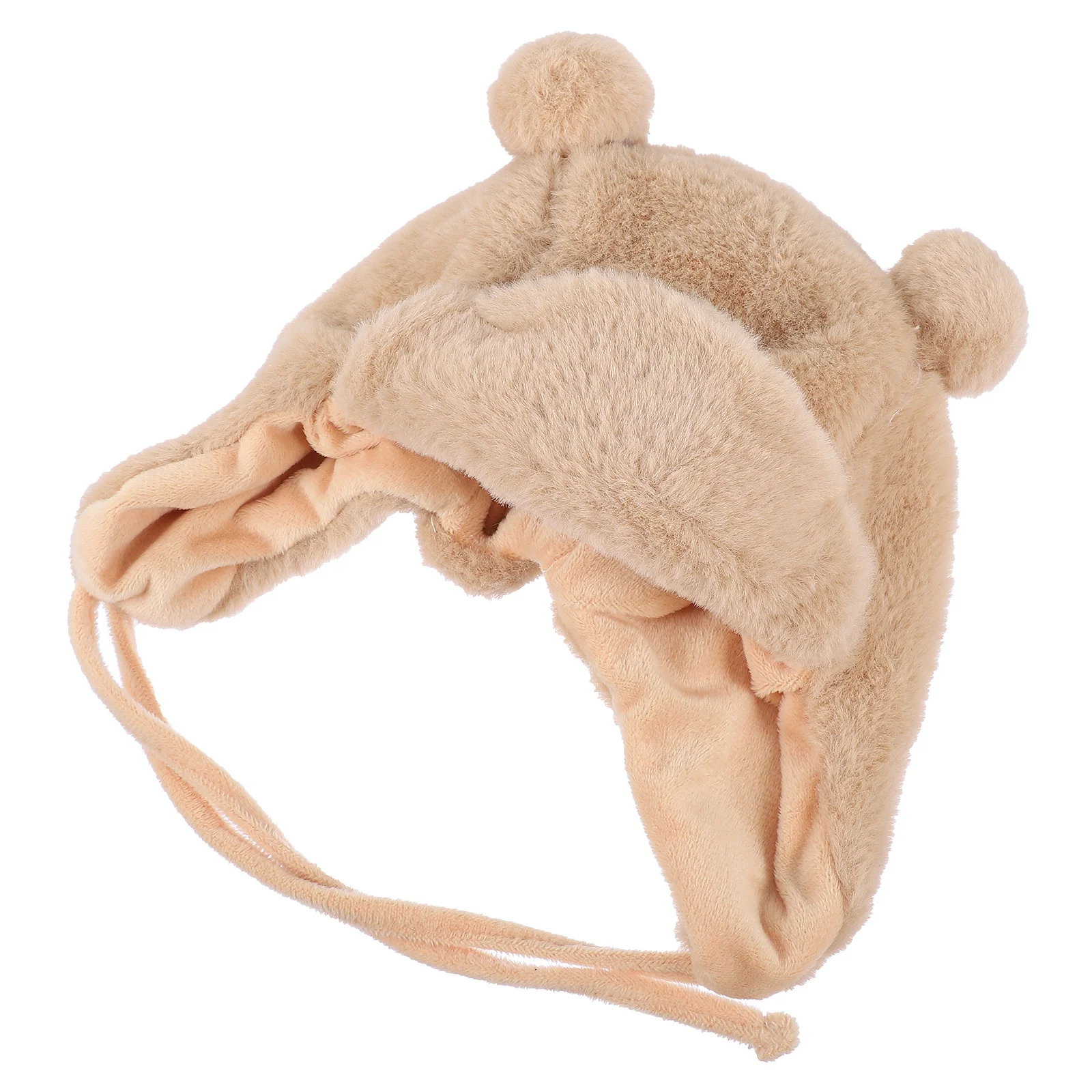 

Winter Kids Ear Flap Hat Warm Cartoon Baby Headgear Soft Comfortable Protective Caps Baby Hat Cartoon Headgear