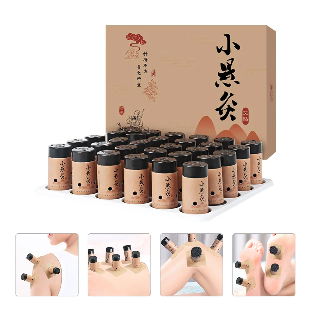 Moxibustion Box Case Household Therapy Sticker Moxa Burner for Home