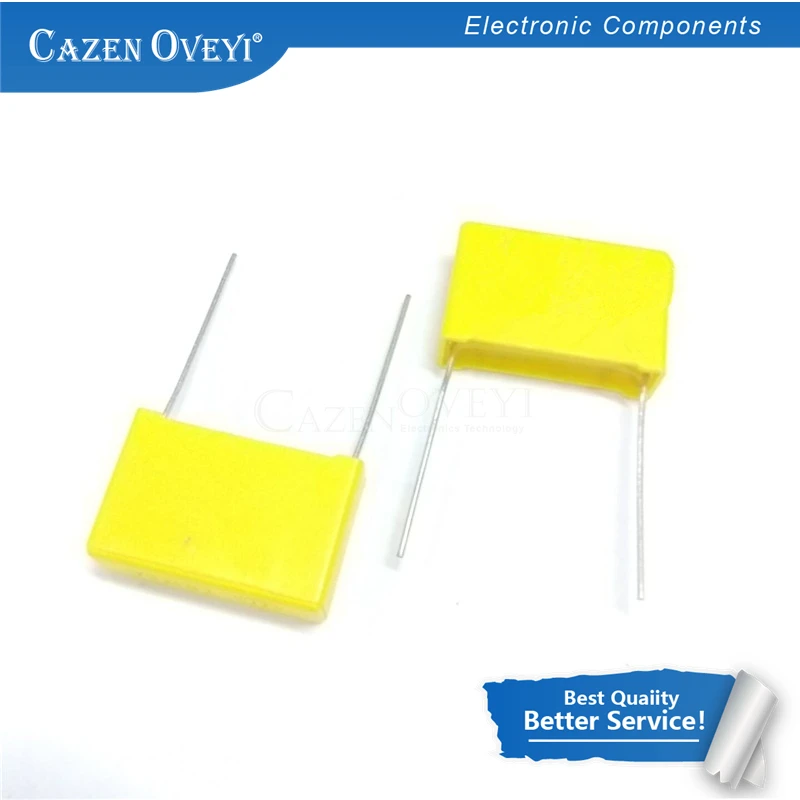 20piece Correction capacitor 1NF 102J 100V 5mm Polypropylene Safety Plastic Film Capacitor