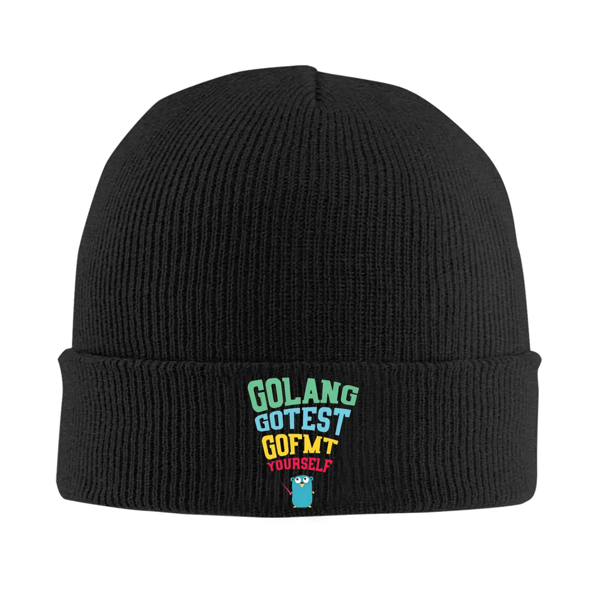 Golang – go test got fmt yourself  Knit Skull Beanie For Men Women  Warm Skull Beanies Knitting Hat Cap