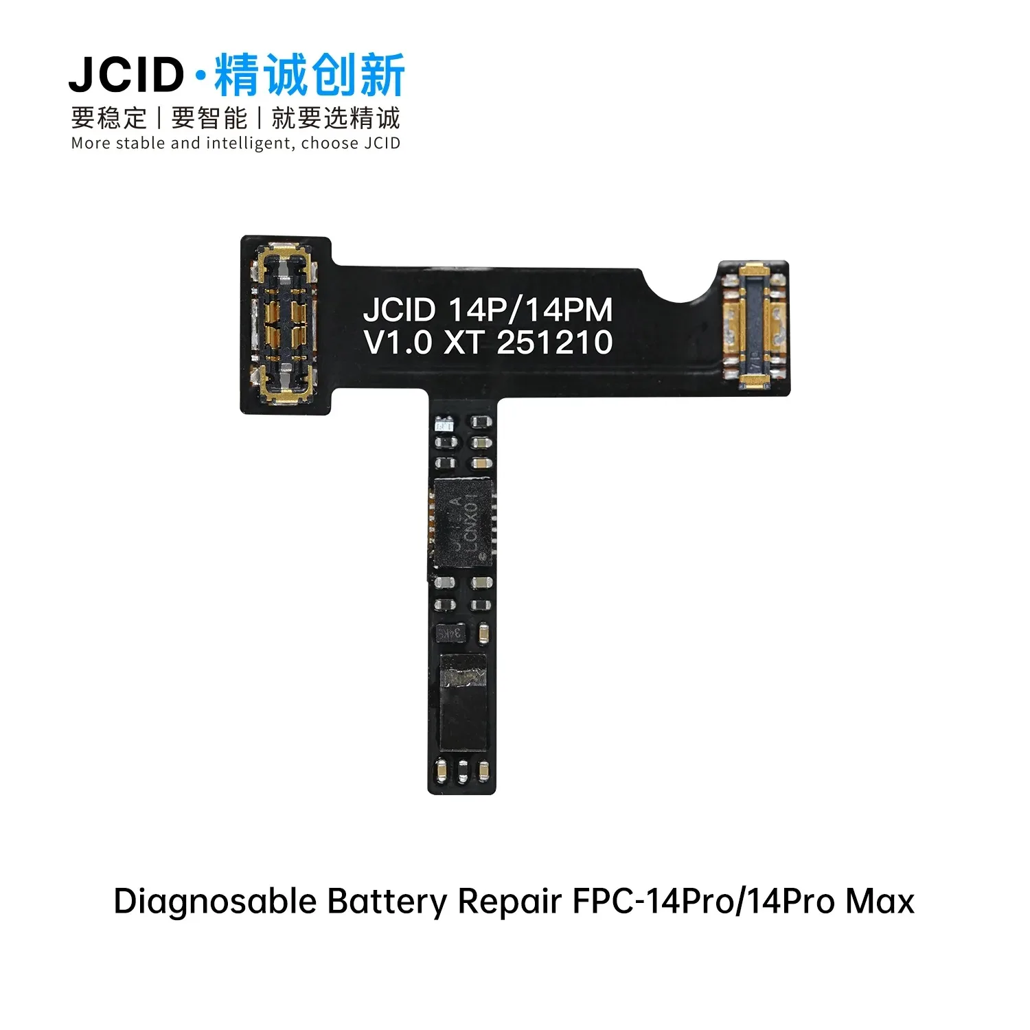 JCID JC Diagnosefähiges Batterie-Reparatur-FPC-Flexkabel für iP 12-15 Pro Max Serien-Batterien, die keine Diagnose-Tools ausführen können, Set – Detail 7