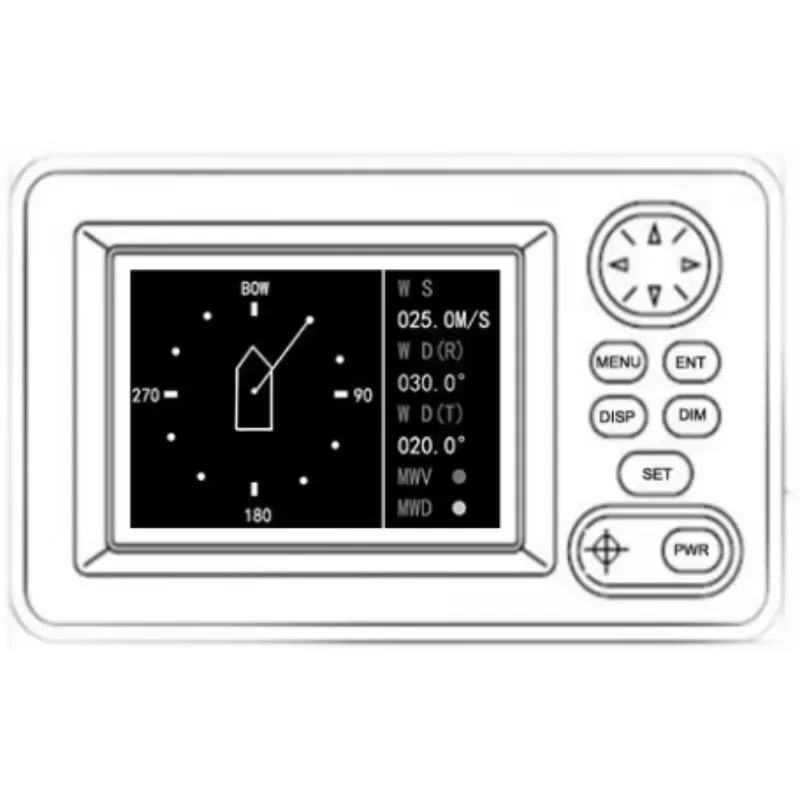 Marine Displays 3.5’ Colour Displays Multifunction Repeaters Speed Recorders PPM To NMEA0183 Converters