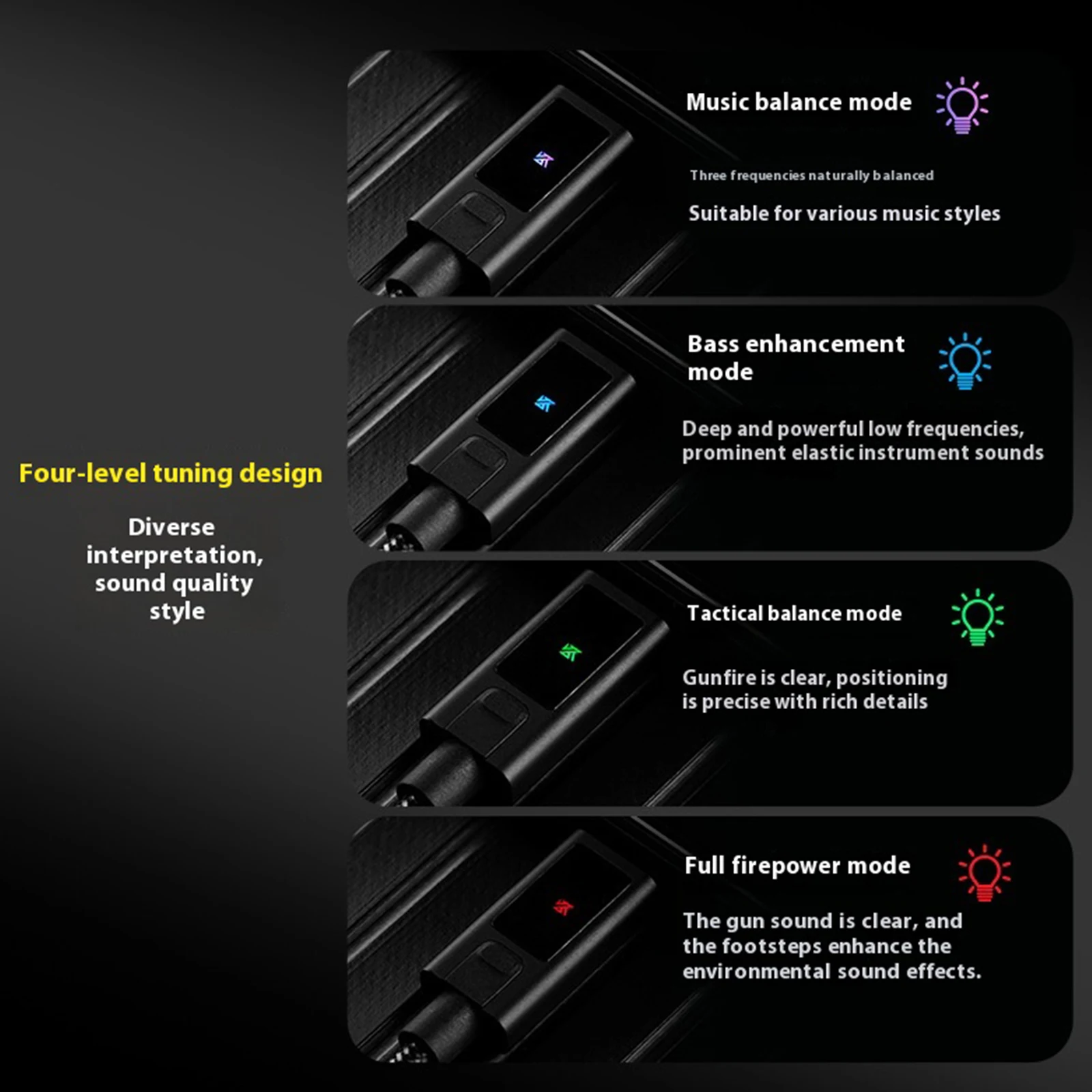 المحمولة الرقمية فك المهنية 4-Stage EQ ضبط سماعة محول الصوت سماعة محول كابل محول لأجهزة الكمبيوتر المحمول أمبير محول