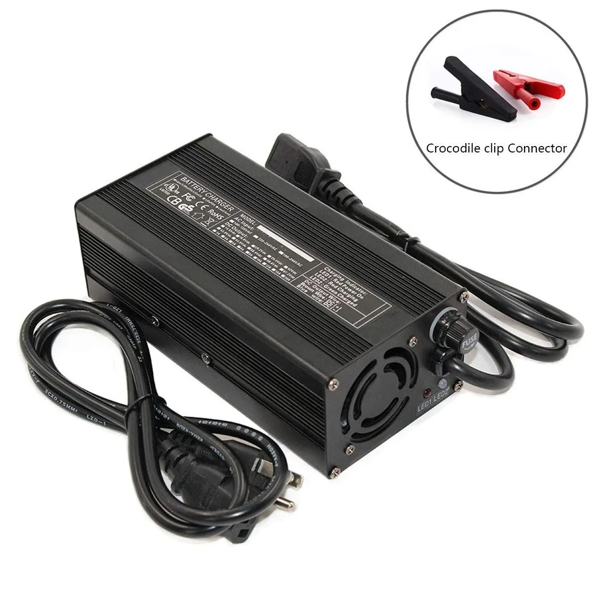 Efficient 12V (12.8V) 100Ah Lipo LiFePO4 Lithium Iron Phosphate Battery Charger 4 Cells 14.6V 20A LiFePO4 Battery Charger